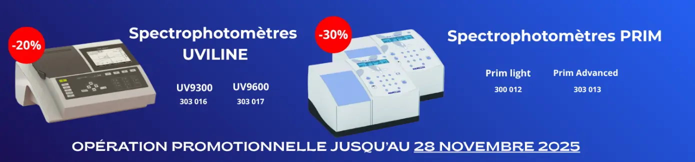 promotion spectrophotomètre spectrophotomètres uviline et prim promotion